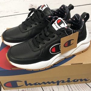 Men’s Champion Leather Sneakers